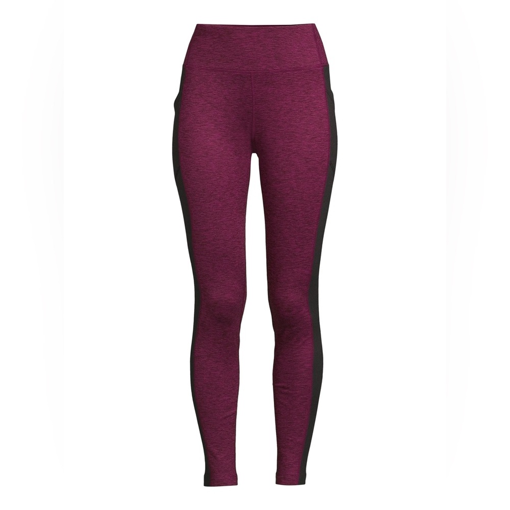 Beyond Yoga Red and Black Leggings